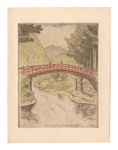 Sacred Bridge at Nikko / Miki Tatsuo
