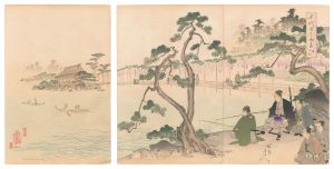 周延「千代田之御表　浜御成」