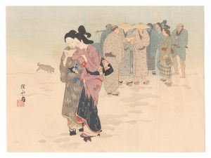 市中の喧伝　／　伊東深水