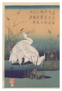 Snowy Heron【Reproduction】 / Hiroshige I