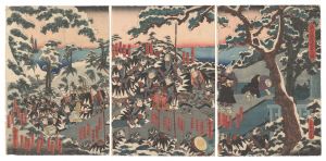 国政二代「義士誠忠焼香之図」