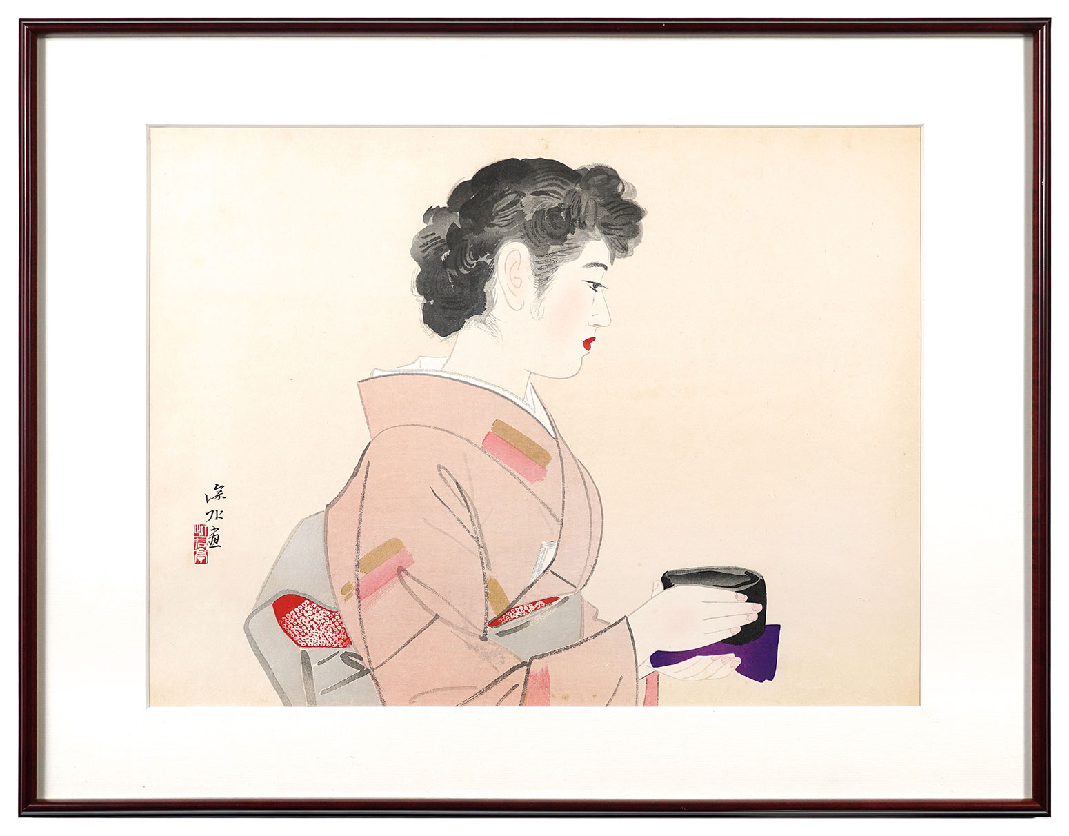 Ito Shinsui “Tea Ceremony”