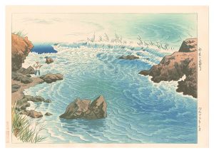 伊東深水「信濃十景　初夏の千曲川」