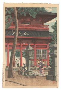 Ikegami Honmonji Temple (The Niomon Gate) / Ishiwata Koitsu (Shoichiro)