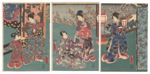 Toyokuni III / Genji-e [源氏絵]