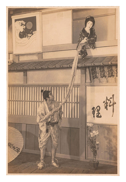 「ブロマイド 一本刀土俵入」