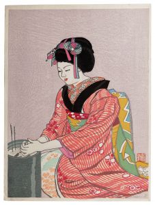 舞妓 （仮題）　／　徳力富吉郎