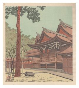 京洛名所　北野神社　／　浅野竹二