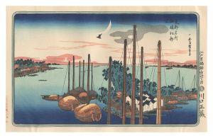 広重初代「東都名所　佃島初郭公【復刻版】」