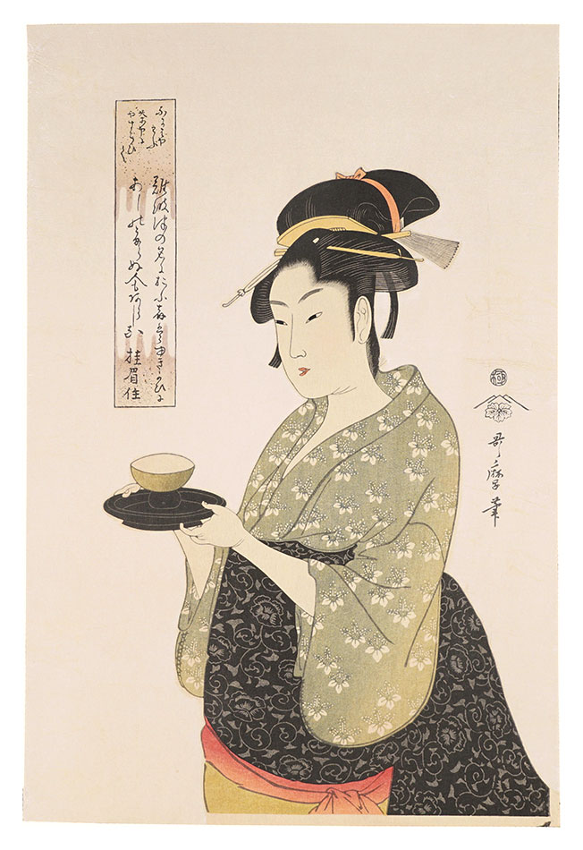 Utamaro “Naniwaya Okita【Reproduction】”