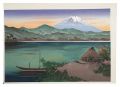 Mount Fuji from Lake Ashinoko ......
