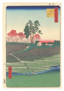 名所江戸百景　品川御殿やま　／　広重初代