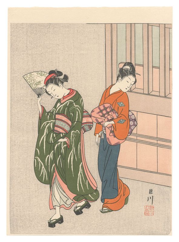 Harunobu “Eight Views of the Parlor【Reproduction】”