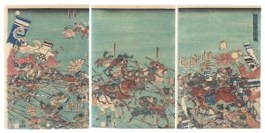 信州川中島合戦之図　／　国芳