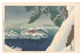 Snow at Godaido Hall, Matsushi......