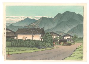 埼玉県小野原　／　川瀬巴水