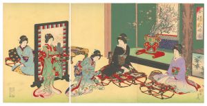 女礼式略図　／　周延