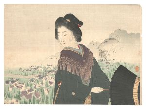 木版口絵　／　鈴木華邨