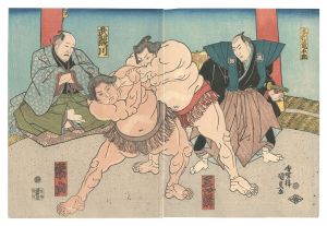 <strong>Kunisada I</strong><br>Sumo-e