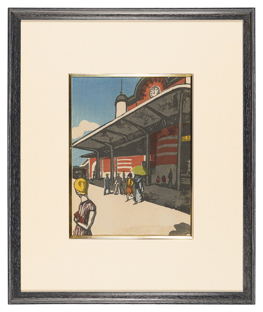 Onchi Koshiro “Recollections of Tokyo / Tokyo Station”
