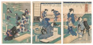 Silkworm Cultivation / Fusatane