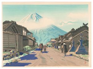 吉田口の富士