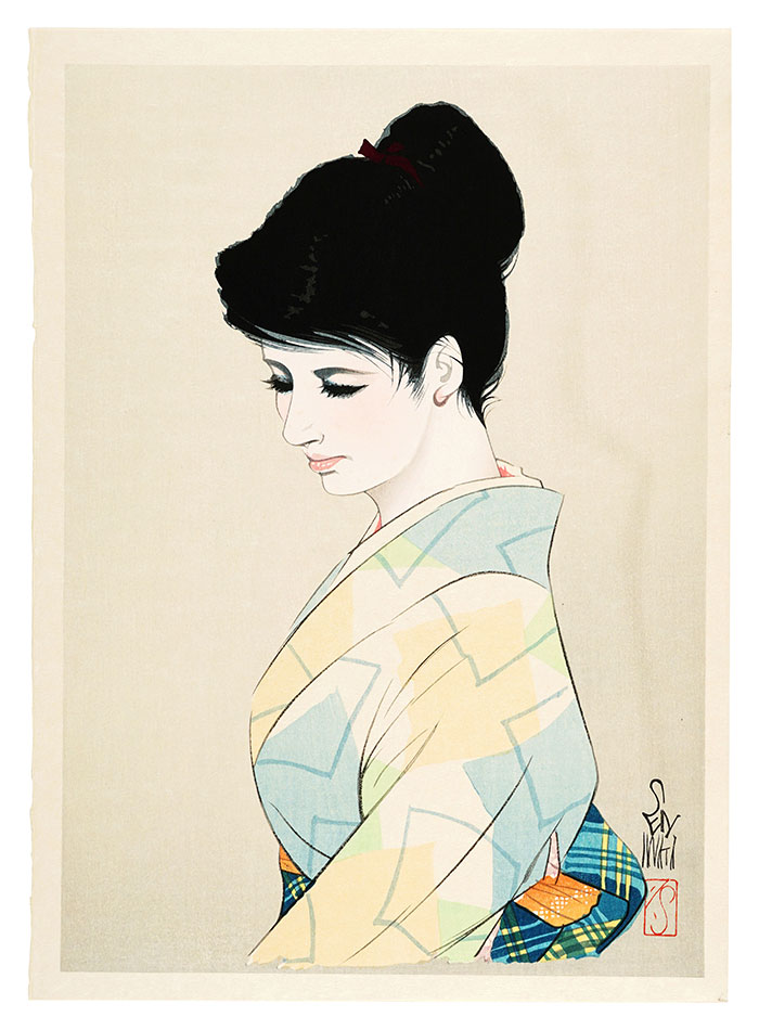 岩田専太郎「夏の姿」