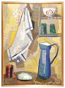 Edrica Huws / Kitchen Still Life with Blue Jug
