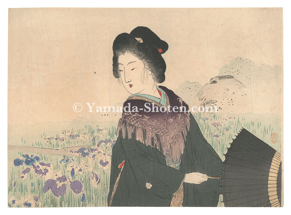 鈴木華邨「木版口絵」