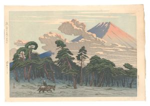 Fuji Seen from Suwanomori / Tsuruta Goro