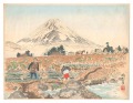 Sano Village and Mount Fuji