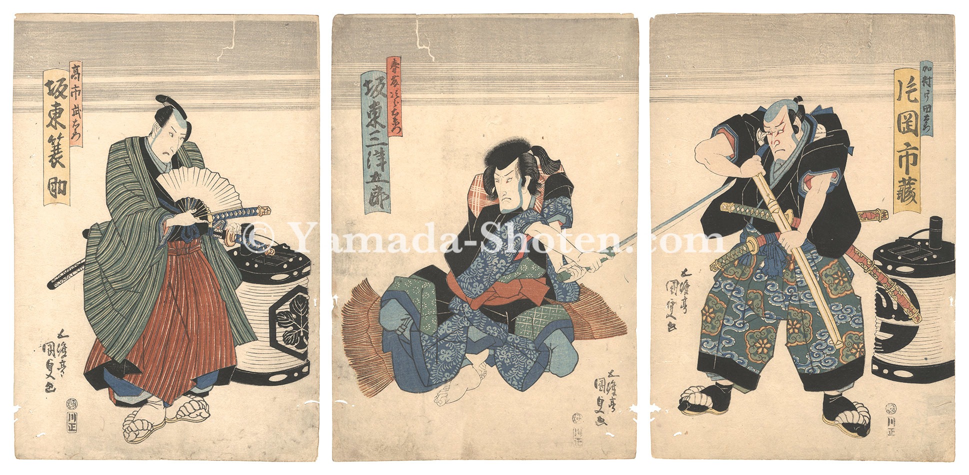 国貞初代「芝居絵」