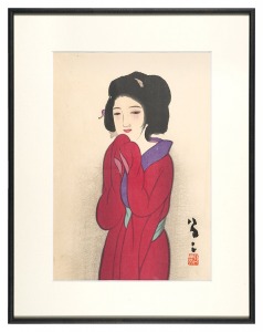 赤襦袢　／　竹久夢二