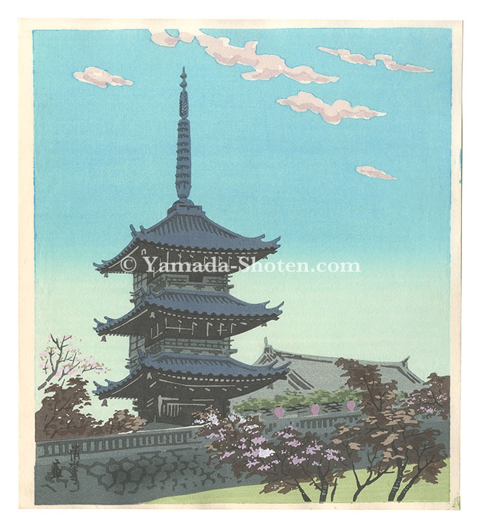 Tokuriki Tomikichiro “Kiyomizudera Temple”