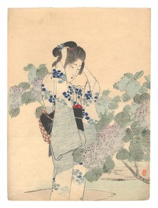 木版口絵 / 筒井年峰
