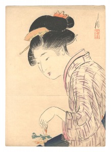 木版口絵 / 尾形月耕