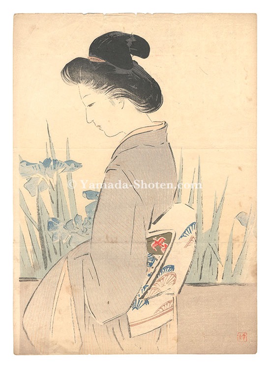 梶田半古「木版口絵」