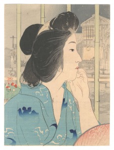 木版口絵 / 鏑木清方