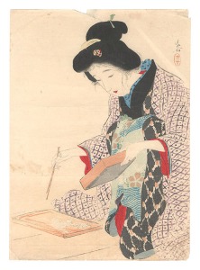 木版口絵 / 鏑木清方