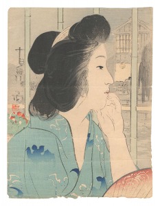 木版口絵 / 鏑木清方