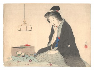 木版口絵 / 鏑木清方