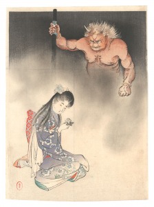 木版口絵 / 水野年方