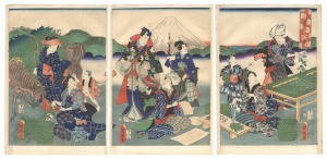 若紫蚕の養　／　国明二代