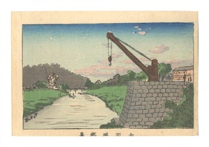 True Pictures of Famous Places in Tokyo / View of Akabane Bridge / Yasuji,Tankei