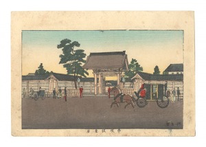 True Pictures of Famous Places in Tokyo / Temporary Imperial Palace at Akasaka / Yasuji,Tankei