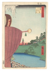 名所江戸百景　糀町一丁目山王祭ねり込　／　広重初代