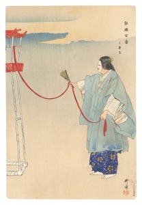 能楽百番 三井寺 / 月岡耕漁