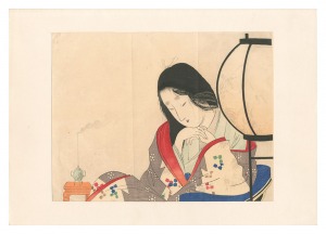 Kuchi-e Print / Tomioka Eisen