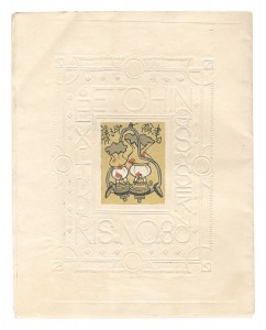 Eching Exlibris collection / Volume 3 / Sekino Junichiro