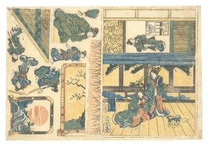 組上絵　／　芳員